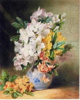 unknow artist Floral, beautiful classical still life of flowers.031 china oil painting image
